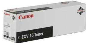 Заправка черного картриджа Canon C-EXV16Bk