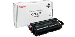 Заправка черного картриджа Canon C-EXV26Bk
