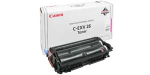 Заправка пурпурного картриджа Canon C-EXV26M