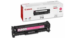 Заправка пурпурного картриджа Canon Cartridge 718M