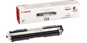 Заправка черного картриджа Canon Cartridge 729Bk