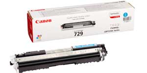 Заправка голубого картриджа Canon Cartridge 729C