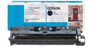 Заправка черного картриджа HP Q3960A