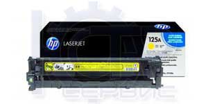 Заправка желтого картриджа HP CB542A