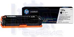 Заправка черного картриджа HP CF210A