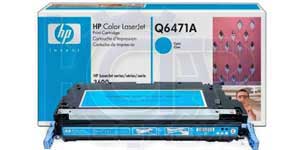 Заправка желтого картриджа HP Q6471A