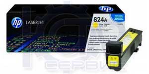 Заправка желтого картриджа HP CB382A