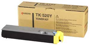 Заправка желтого картриджа Kyocera TK-520Y