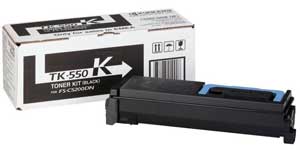 Заправка черного картриджа Kyocera TK-550K