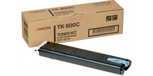 Заправка голубого картриджа Kyocera TK-800C