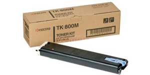 Заправка пурпурного картриджа Kyocera TK-800M