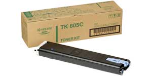 Заправка голубого картриджа Kyocera TK-805C