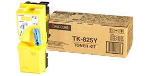 Заправка желтого картриджа Kyocera TK-825Y