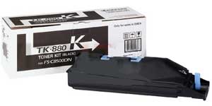 Заправка черного картриджа Kyocera TK-880K